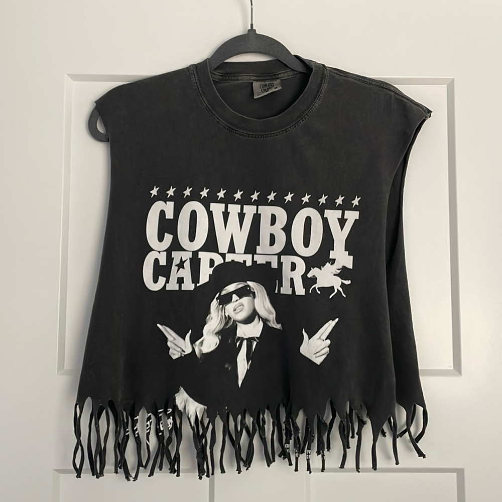 Beyoncé Fringe Crop